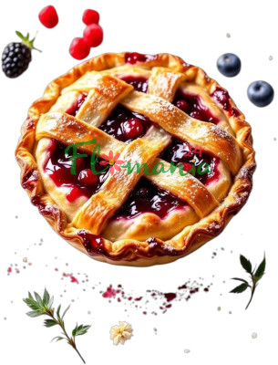 Ягодный пирог